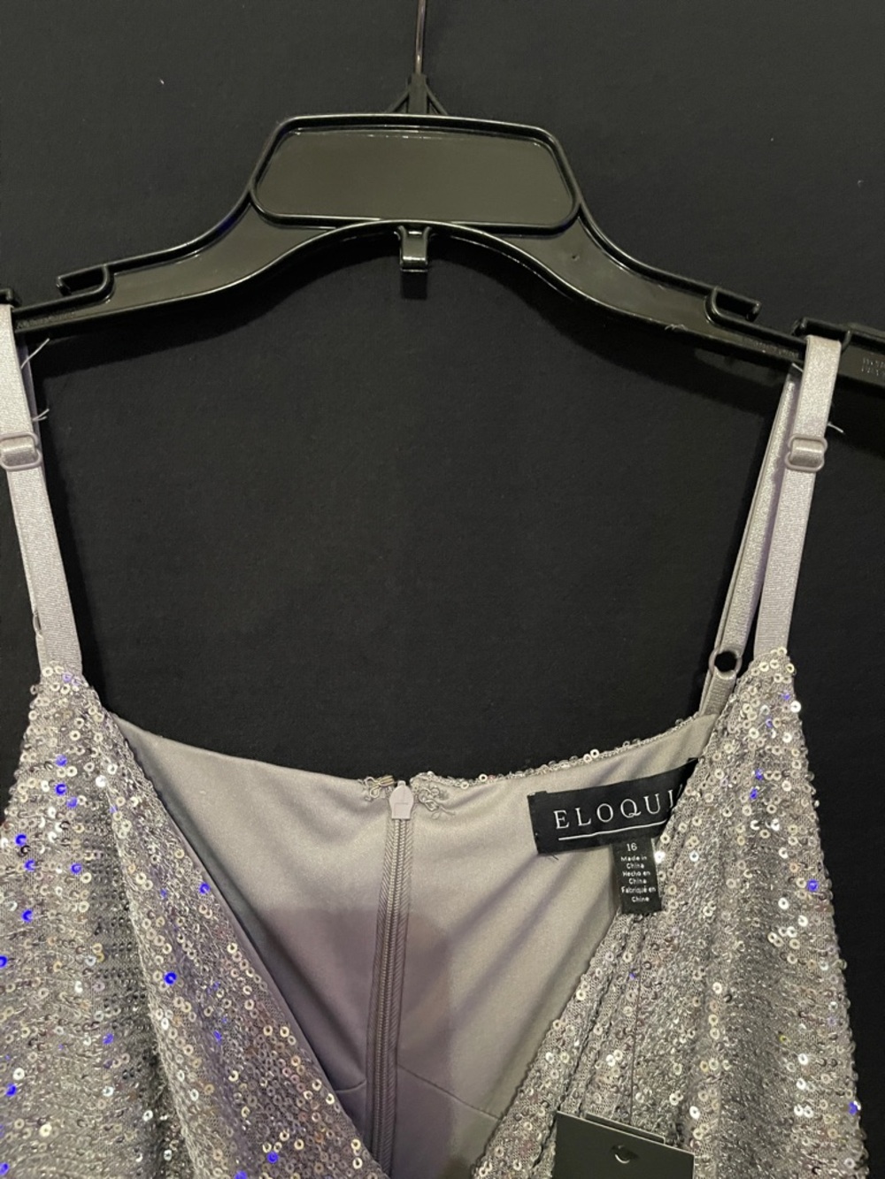 Sequin evening dress - Picture 8 of 8